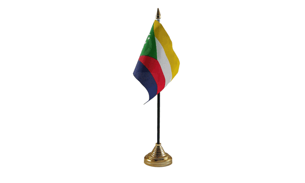 Comoros Table Flags